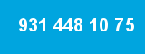 931 448 10 75 931 448 10 75